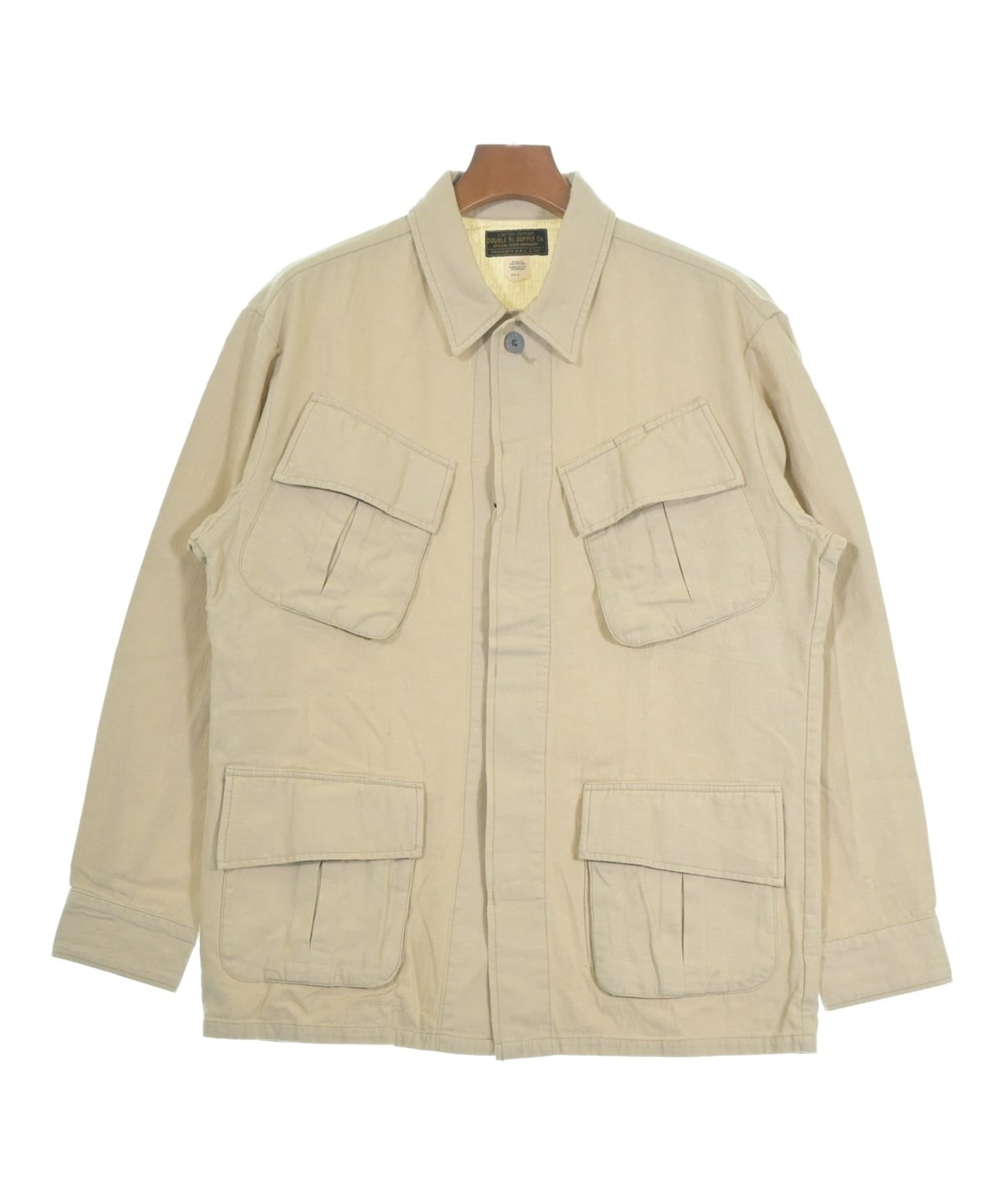 RRL（ダブルアールエル）カバーオール 白 サイズ:M メンズ