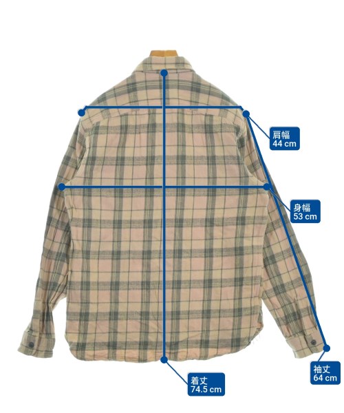 RRL（ダブルアールエル）カジュアルシャツ ピンク サイズ:M メンズ/2200634427169