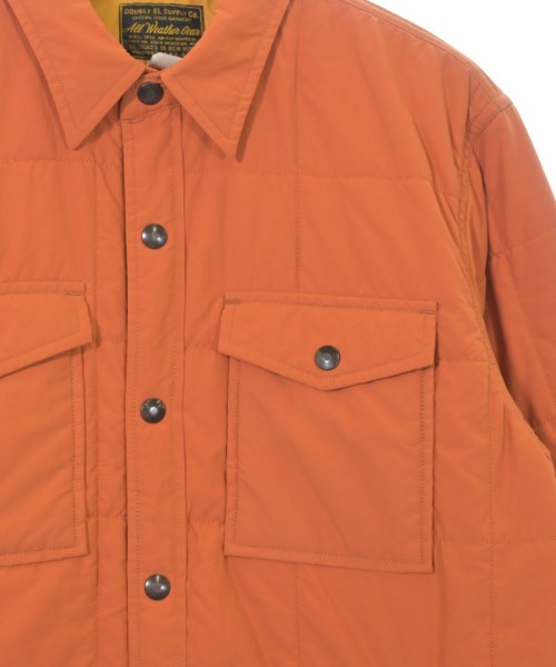 RRL（ダブルアールエル）ダウンジャケット/ダウンベスト オレンジ サイズ:M メンズ/2200617109044