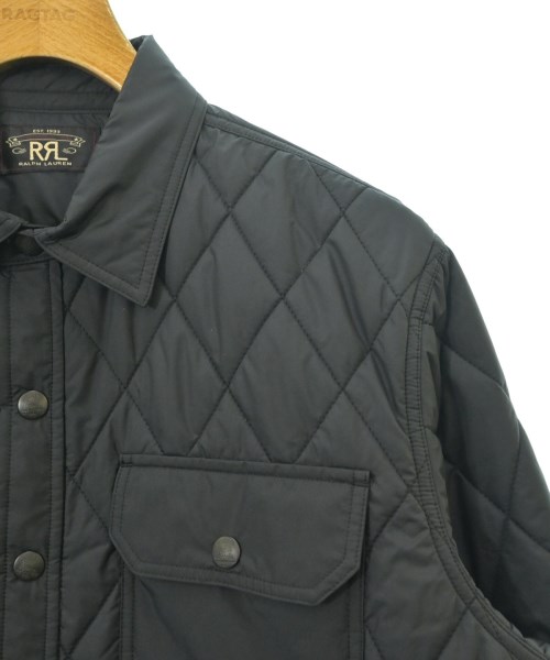 RRL（ダブルアールエル）ダウンジャケット/ダウンベスト 黒 サイズ:M メンズ/2200617109051