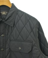 RRL（ダブルアールエル）ダウンジャケット/ダウンベスト 黒 サイズ:M メンズ/2200617109051