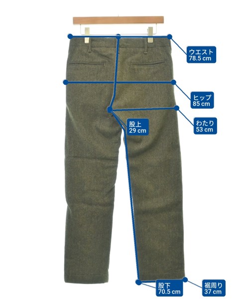 RRL（ダブルアールエル）スラックス カーキ サイズ:30(M位) メンズ/2200617109204