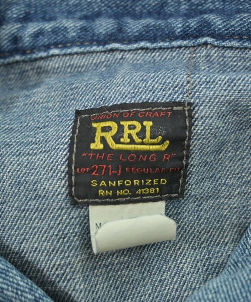RRL（ダブルアールエル）デニムジャケット 紺 サイズ:XXL メンズ/2200617273011