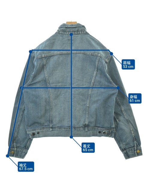 RRL（ダブルアールエル）デニムジャケット 紺 サイズ:XXL メンズ/2200617273011