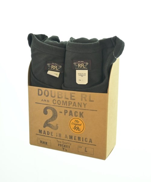 RRL（ダブルアールエル）Tシャツ・カットソー 黒 サイズ:L メンズ/2200617455257