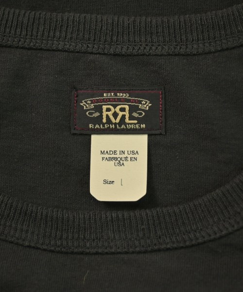 RRL（ダブルアールエル）Tシャツ・カットソー 黒 サイズ:L メンズ/2200617455257