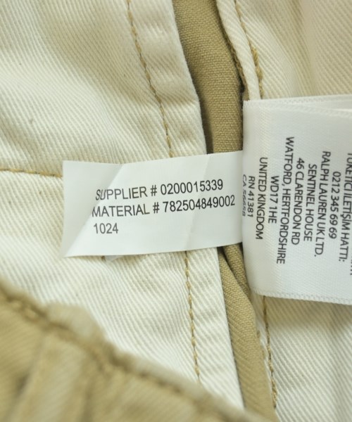 RRL（ダブルアールエル）ショートパンツ ベージュ サイズ:32(L位) メンズ/2200604406194