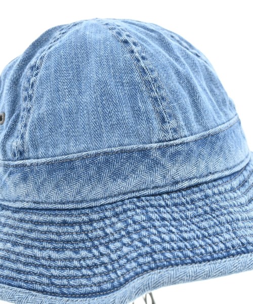 RRL（ダブルアールエル）ハット 青 サイズ:59cm メンズ/2200671709051