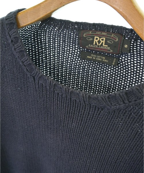 RRL（ダブルアールエル）ニット・セーター 紺 サイズ:S メンズ/2200673325259