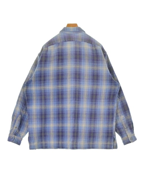 RRL（ダブルアールエル）カジュアルシャツ 青 サイズ:L メンズ/2200673325280