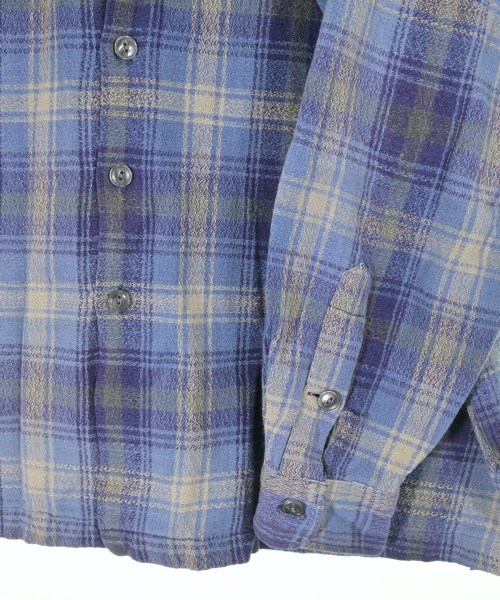 RRL（ダブルアールエル）カジュアルシャツ 青 サイズ:L メンズ/2200673325280