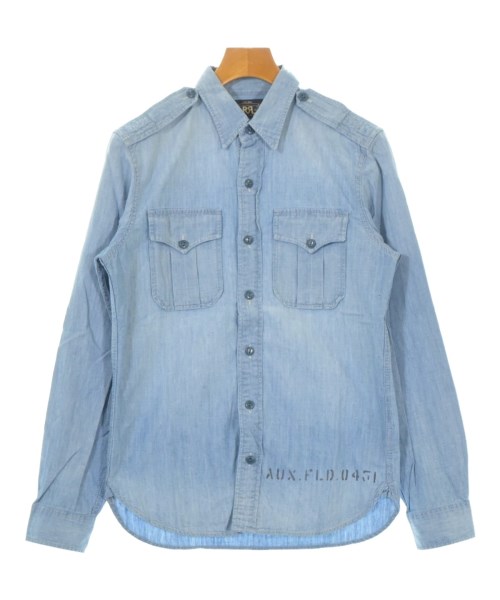 RRL(ダブルアールエル)カジュアルシャツ 青 サイズ:S/2200670918058