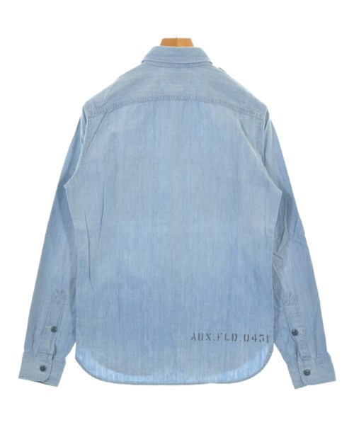 RRL（ダブルアールエル）カジュアルシャツ 青 サイズ:S メンズ/2200670918058