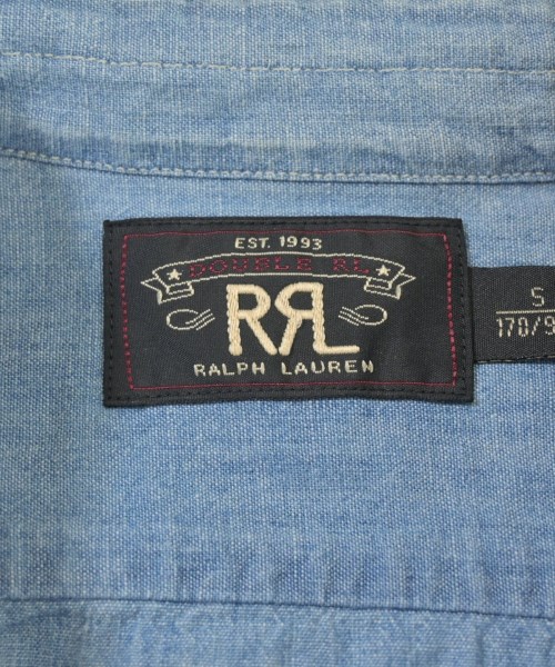 RRL（ダブルアールエル）カジュアルシャツ 青 サイズ:S メンズ/2200670918058