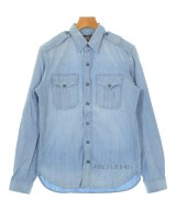RRL（ダブルアールエル）カジュアルシャツ 青 サイズ:S メンズ/2200670918058