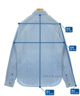 RRL（ダブルアールエル）カジュアルシャツ 青 サイズ:S メンズ/2200670918058