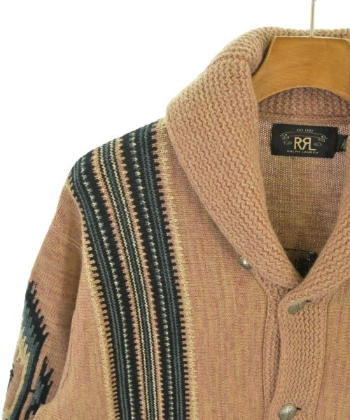 RRL（ダブルアールエル）カーディガン ピンク サイズ:XL メンズ/2200672615221