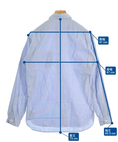 RRL（ダブルアールエル）カジュアルシャツ 青 サイズ:XS メンズ/2200676016321