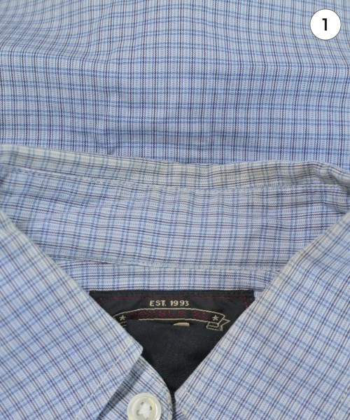 RRL（ダブルアールエル）カジュアルシャツ 青 サイズ:XS メンズ/2200676016321