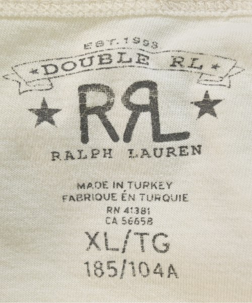 RRL（ダブルアールエル）Tシャツ・カットソー 白 サイズ:XL メンズ/2200677258171