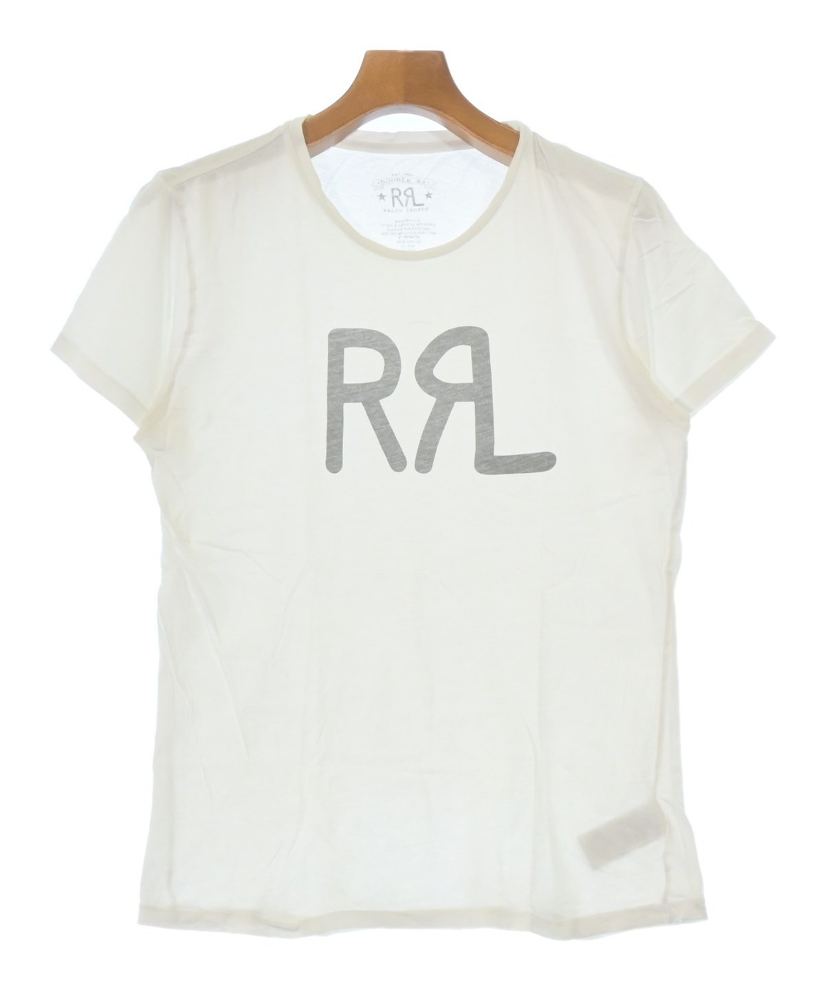 RRL Tシャツ Lサイズ RRL（ダブルアールエル）Tシャツ・カットソー 白 サイズ:S メンズ