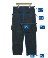 RRL（ダブルアールエル）カーゴパンツ 紺 サイズ:34(XL位) メンズ/2200681996069