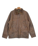 RRL（ダブルアールエル）ライダース 茶 サイズ:L メンズ/2200693904014