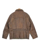 RRL（ダブルアールエル）ライダース 茶 サイズ:L メンズ/2200693904014