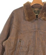 RRL（ダブルアールエル）ライダース 茶 サイズ:L メンズ/2200693904014