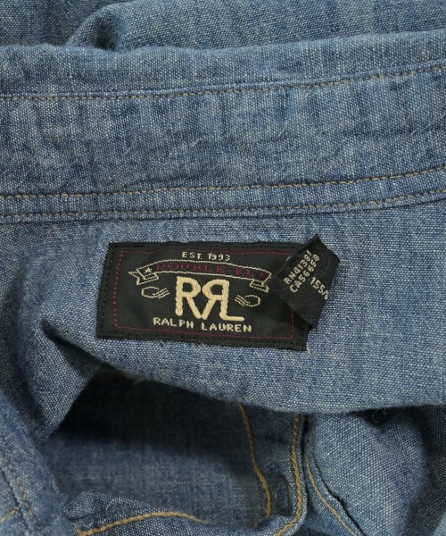 RRL（ダブルアールエル）カジュアルシャツ 青 サイズ:-(S位) レディース/2200694927098
