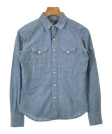 RRL（ダブルアールエル）カジュアルシャツ 青 サイズ:-(S位) レディース/2200694927098