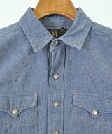RRL（ダブルアールエル）カジュアルシャツ 青 サイズ:-(S位) レディース/2200694927098