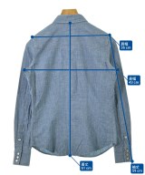 RRL（ダブルアールエル）カジュアルシャツ 青 サイズ:-(S位) レディース/2200694927098