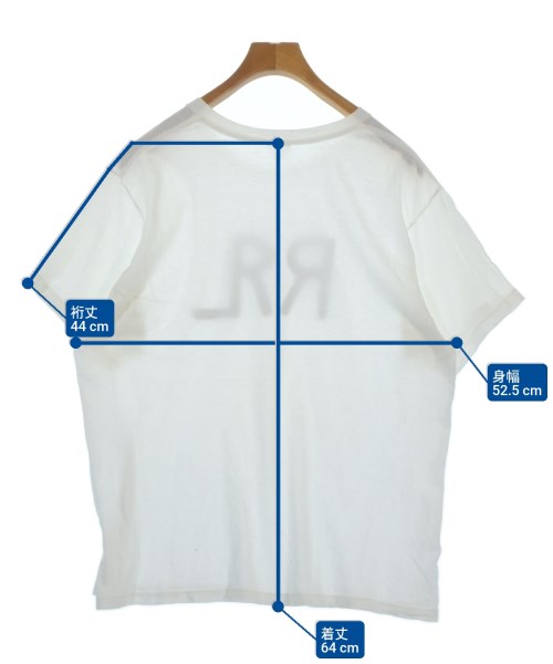 RRL（ダブルアールエル）Tシャツ・カットソー 白 サイズ:L メンズ/2200695056032