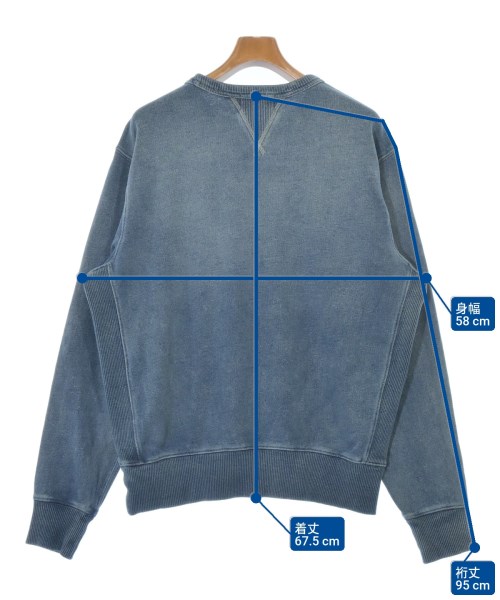 RRL（ダブルアールエル）スウェット 青 サイズ:L メンズ/2200695857134