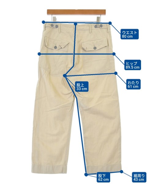 RRL（ダブルアールエル）その他 ベージュ サイズ:31(M位) メンズ/2200696810046