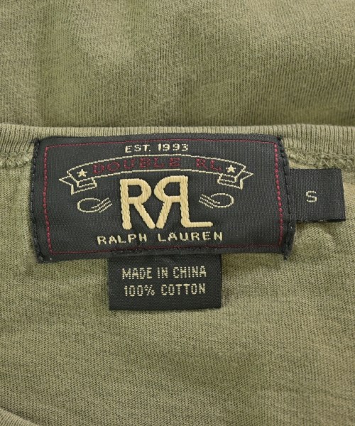 RRL（ダブルアールエル）Tシャツ・カットソー カーキ サイズ:S メンズ/2200700096015
