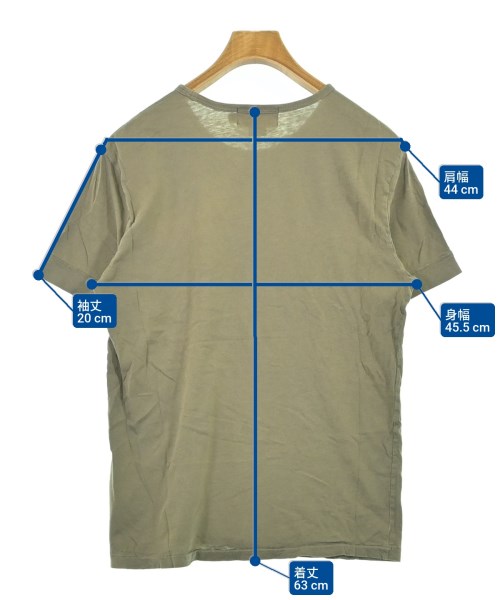 RRL（ダブルアールエル）Tシャツ・カットソー カーキ サイズ:S メンズ/2200700096015