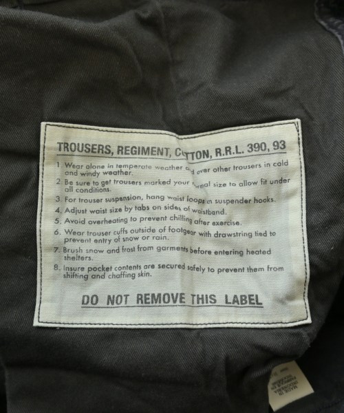 RRL（ダブルアールエル）カーゴパンツ グレー サイズ:34(XL位) メンズ/2200655330042