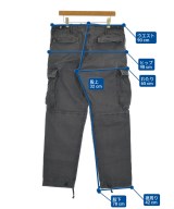 RRL（ダブルアールエル）カーゴパンツ グレー サイズ:34(XL位) メンズ/2200655330042
