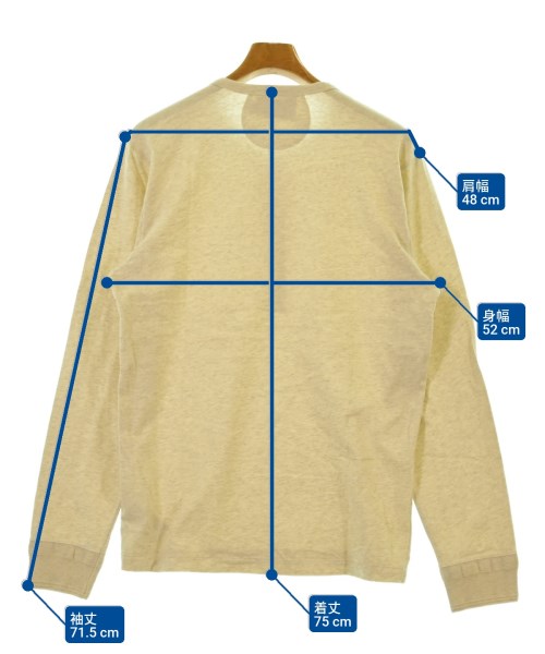 RRL（ダブルアールエル）Tシャツ・カットソー ベージュ サイズ:M メンズ/2200633776244