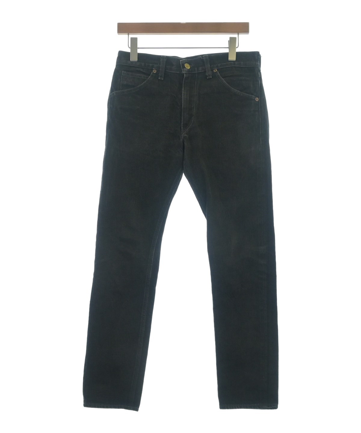 RRL（ダブルアールエル）デニムパンツ 黒 サイズ:29(S位) メンズ