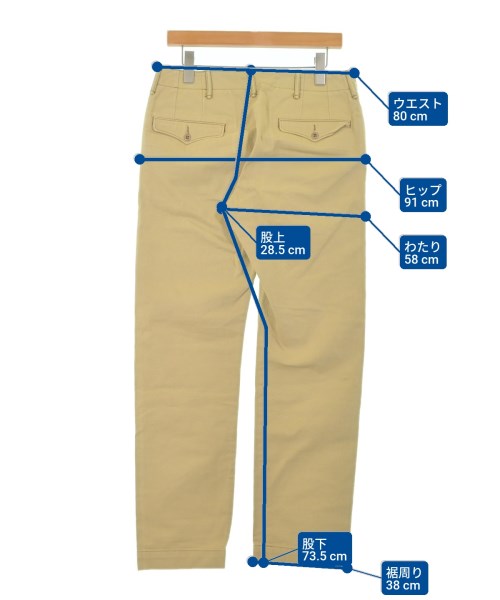 RRL（ダブルアールエル）チノパン ベージュ サイズ:32(L位) メンズ/2200658791024