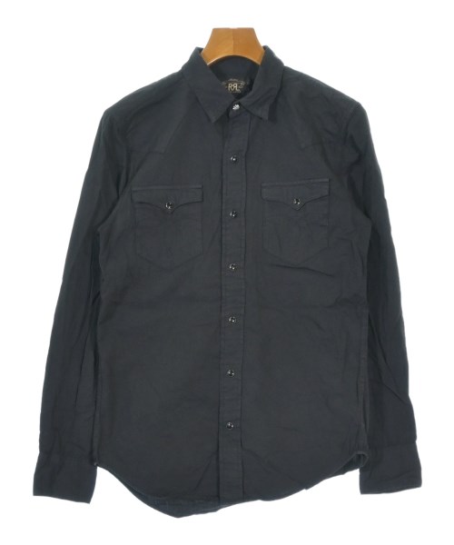 RRL(ダブルアールエル)カジュアルシャツ 黒 サイズ:-(S位)/2200659761064