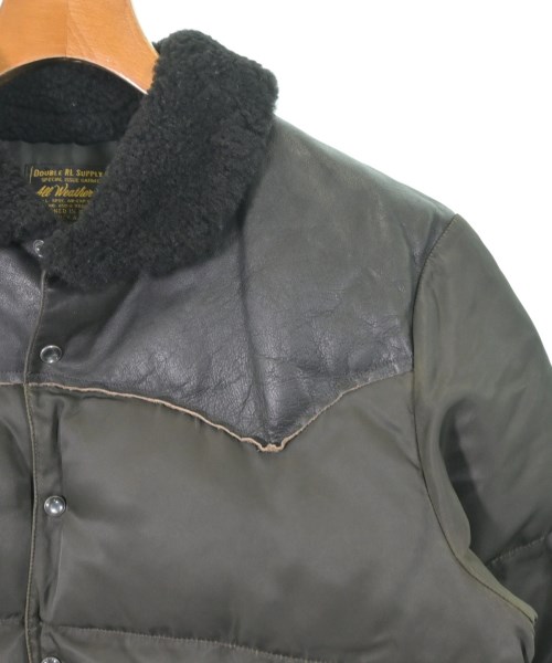 RRL（ダブルアールエル）ダウンジャケット/ダウンベスト グレー サイズ:XS メンズ/2200661578049
