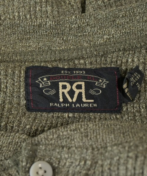 RRL（ダブルアールエル）Tシャツ・カットソー カーキ サイズ:XXL メンズ/2200662167082