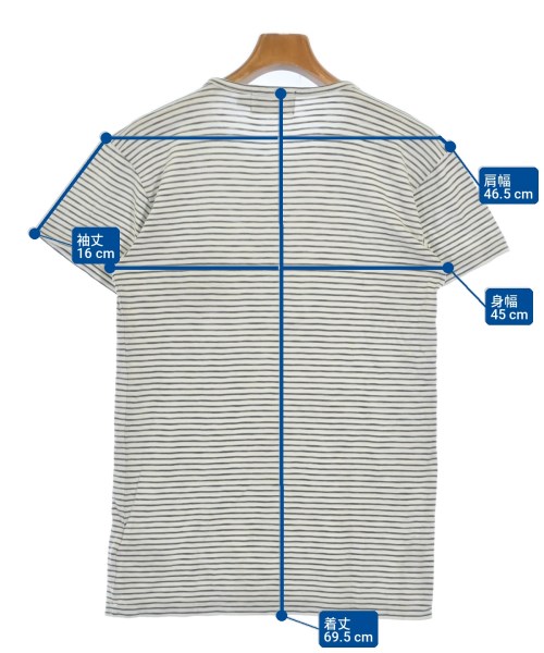 RRL（ダブルアールエル）Tシャツ・カットソー 白 サイズ:S メンズ/2200711672185