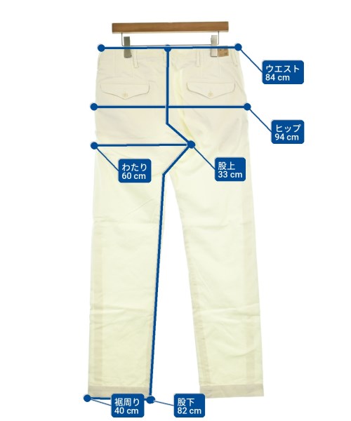 RRL（ダブルアールエル）その他 白 サイズ:32(L位) メンズ/2200709578123