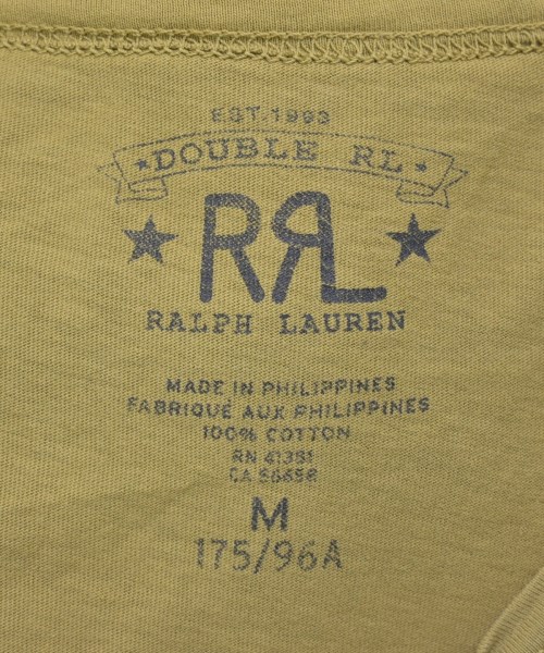 RRL（ダブルアールエル）Tシャツ・カットソー カーキ サイズ:M メンズ/2200713279078