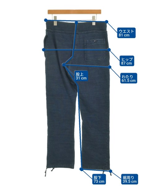 RRL（ダブルアールエル）スウェットパンツ 紺 サイズ:S メンズ/2200717544011
